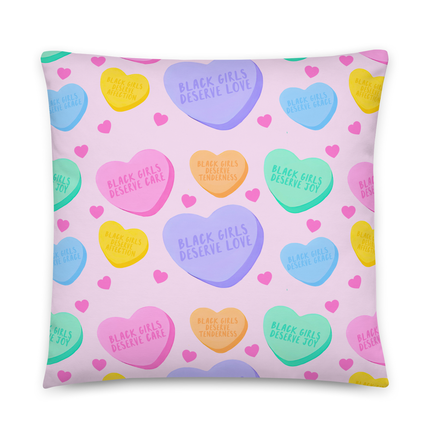 Black Girls Deserve Love Stories! Pillow