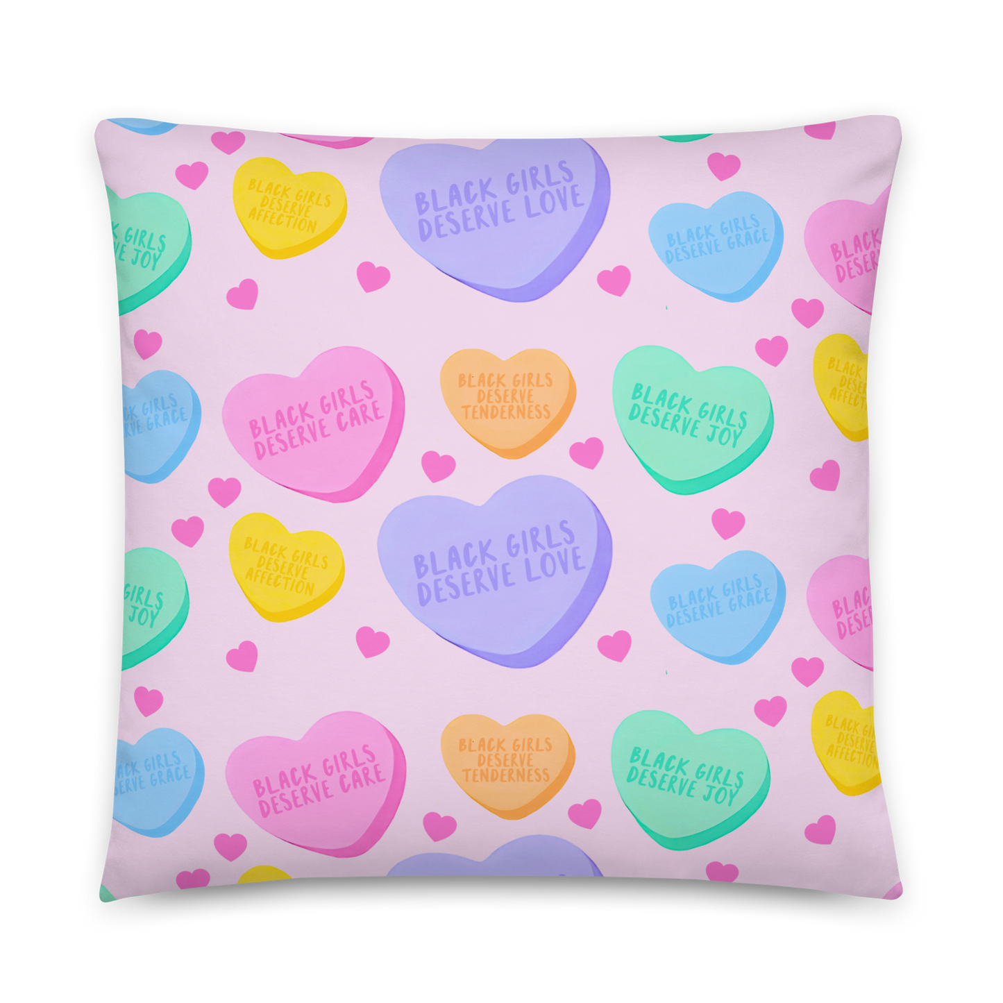 Black Girls Deserve Love Stories! Pillow