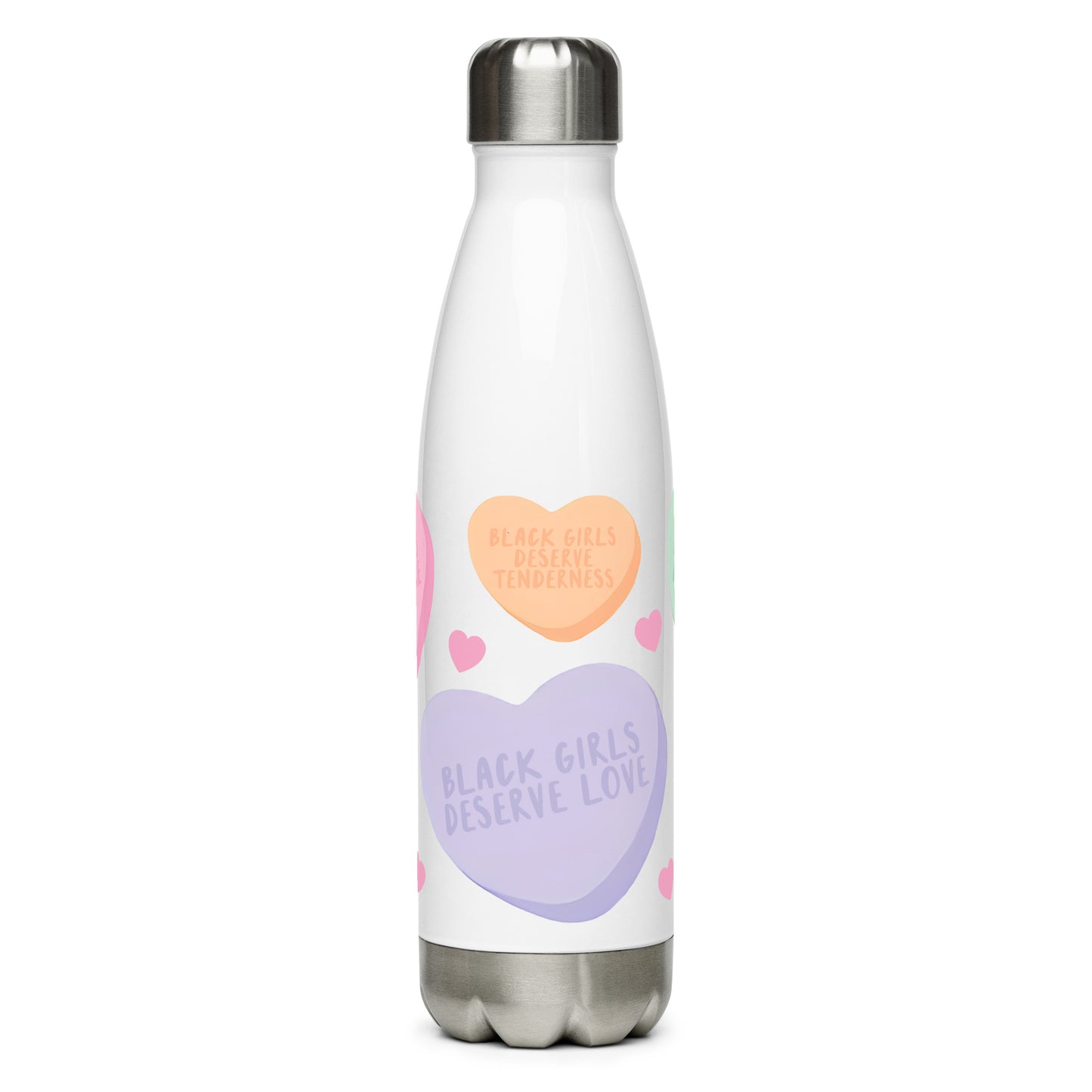 Black Girls Deserve Love! Stainless Steel Water Bottle