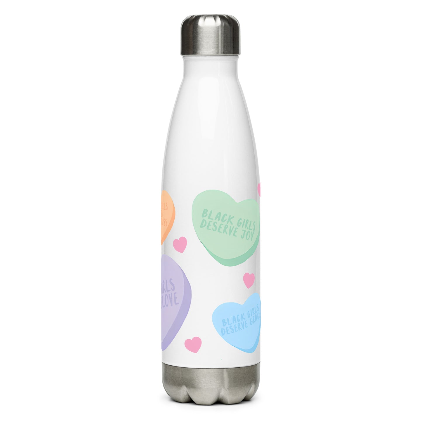 Black Girls Deserve Love! Stainless Steel Water Bottle