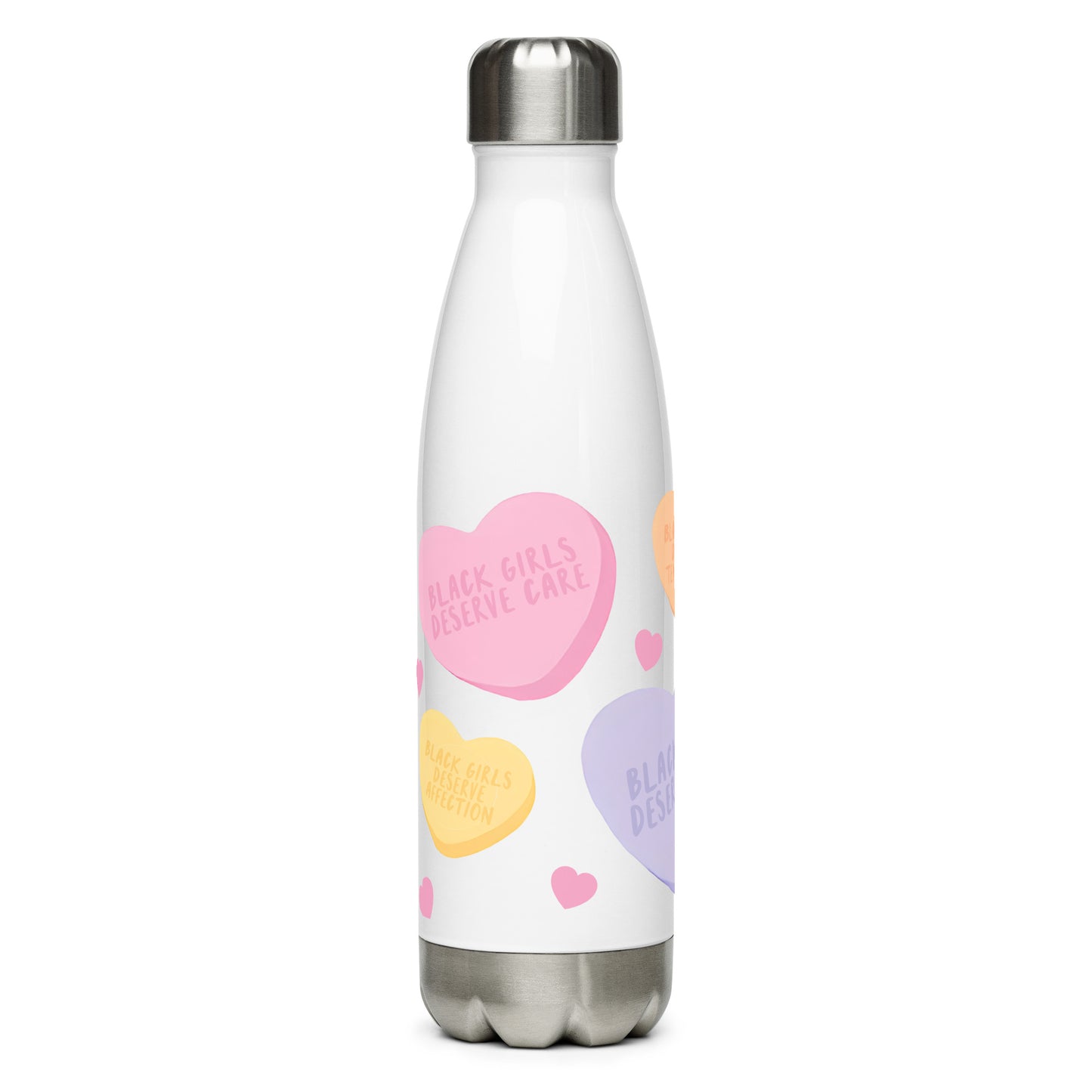 Black Girls Deserve Love! Stainless Steel Water Bottle