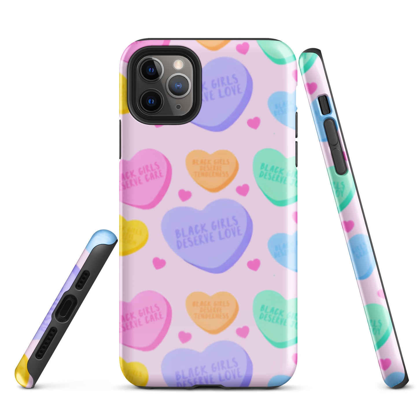 Black Girls Deserve Love! iPhone Case