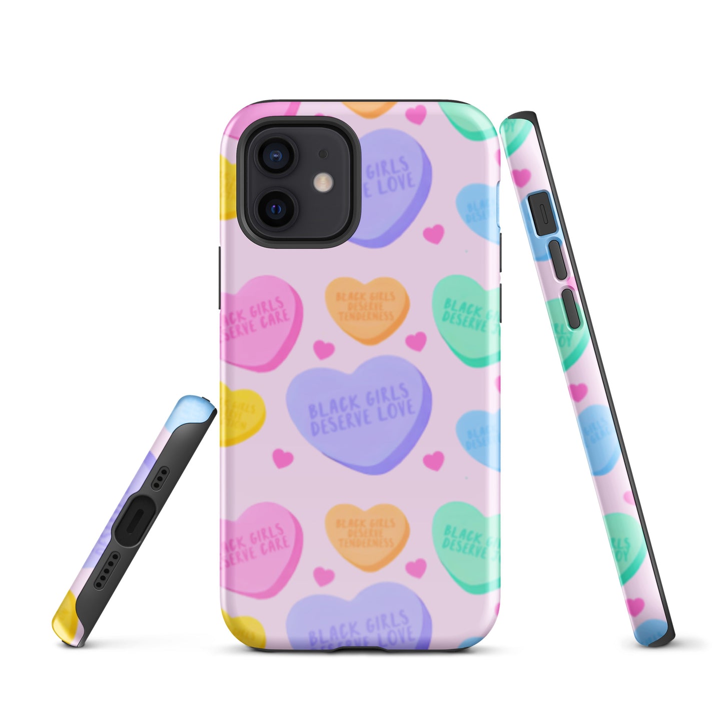 Black Girls Deserve Love! iPhone Case
