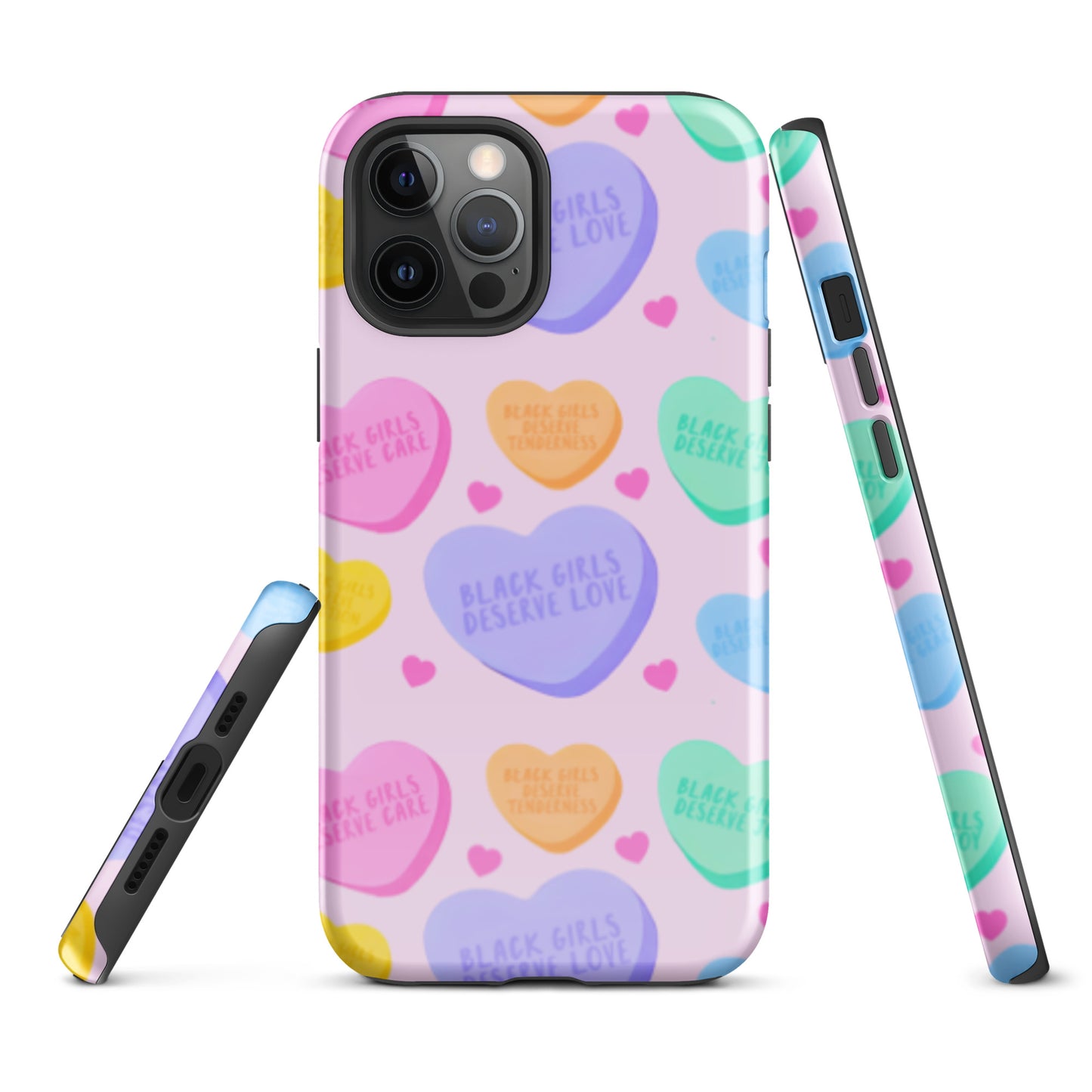 Black Girls Deserve Love! iPhone Case