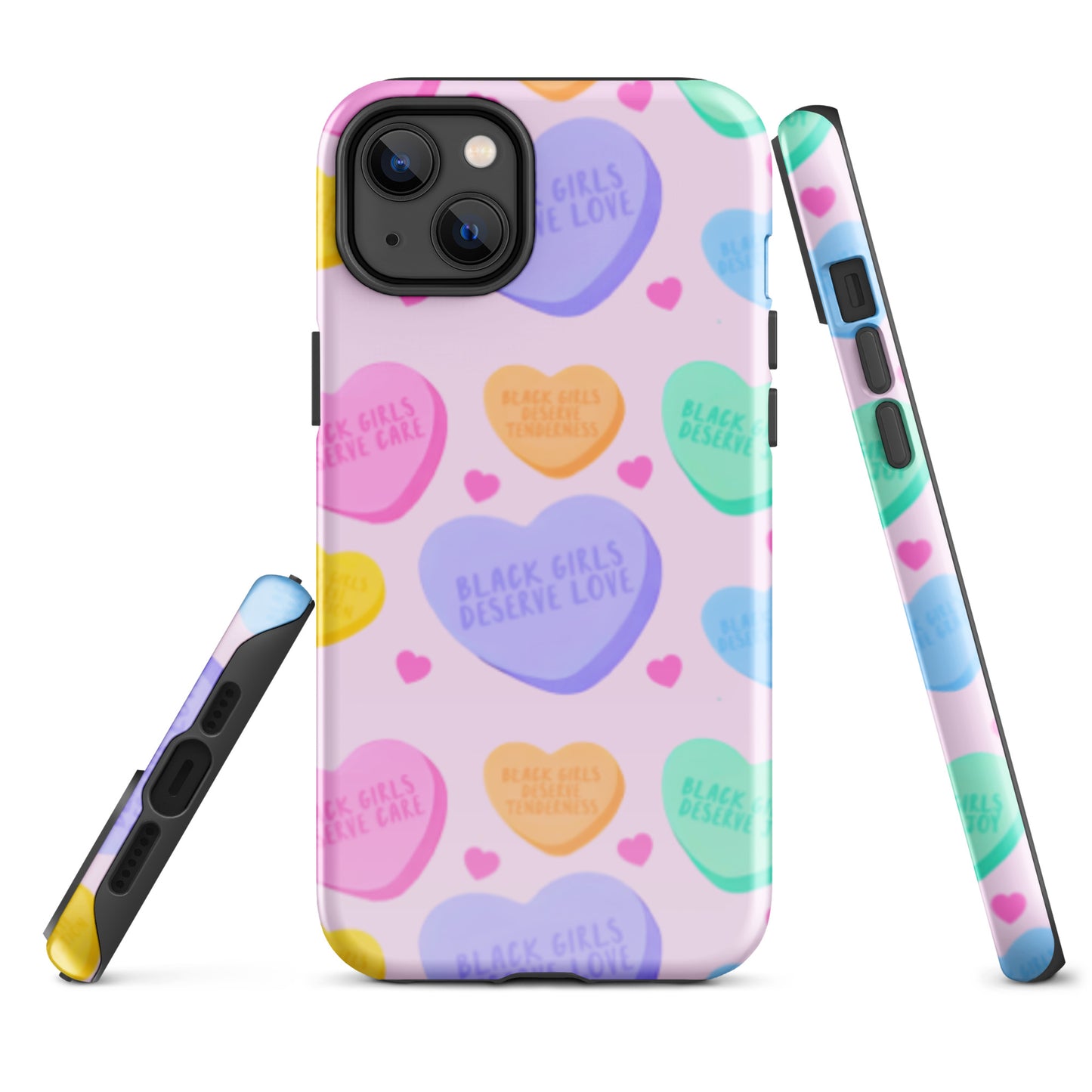 Black Girls Deserve Love! iPhone Case