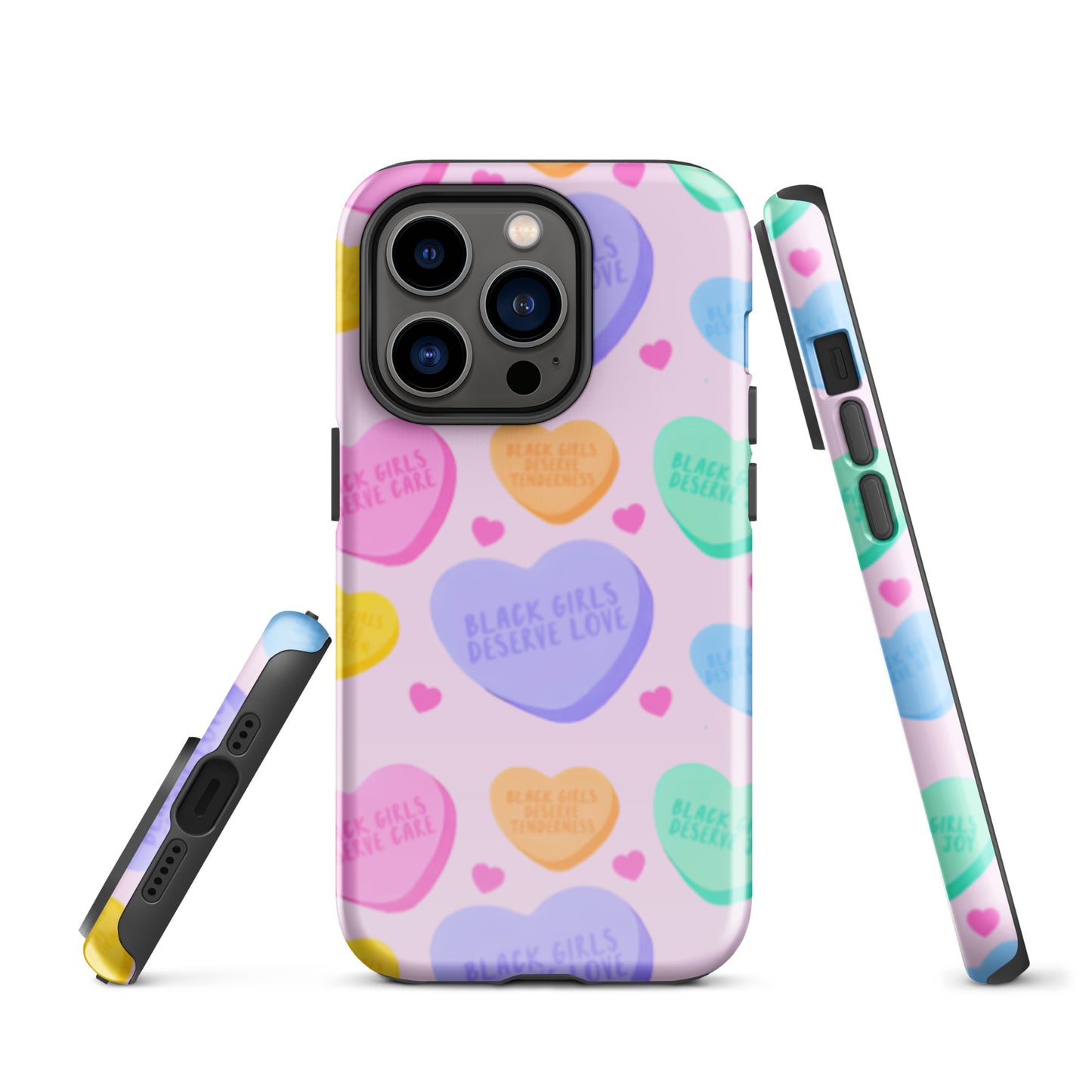 Black Girls Deserve Love! iPhone Case