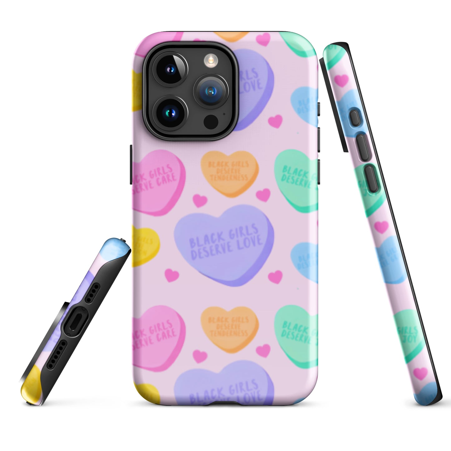 Black Girls Deserve Love! iPhone Case