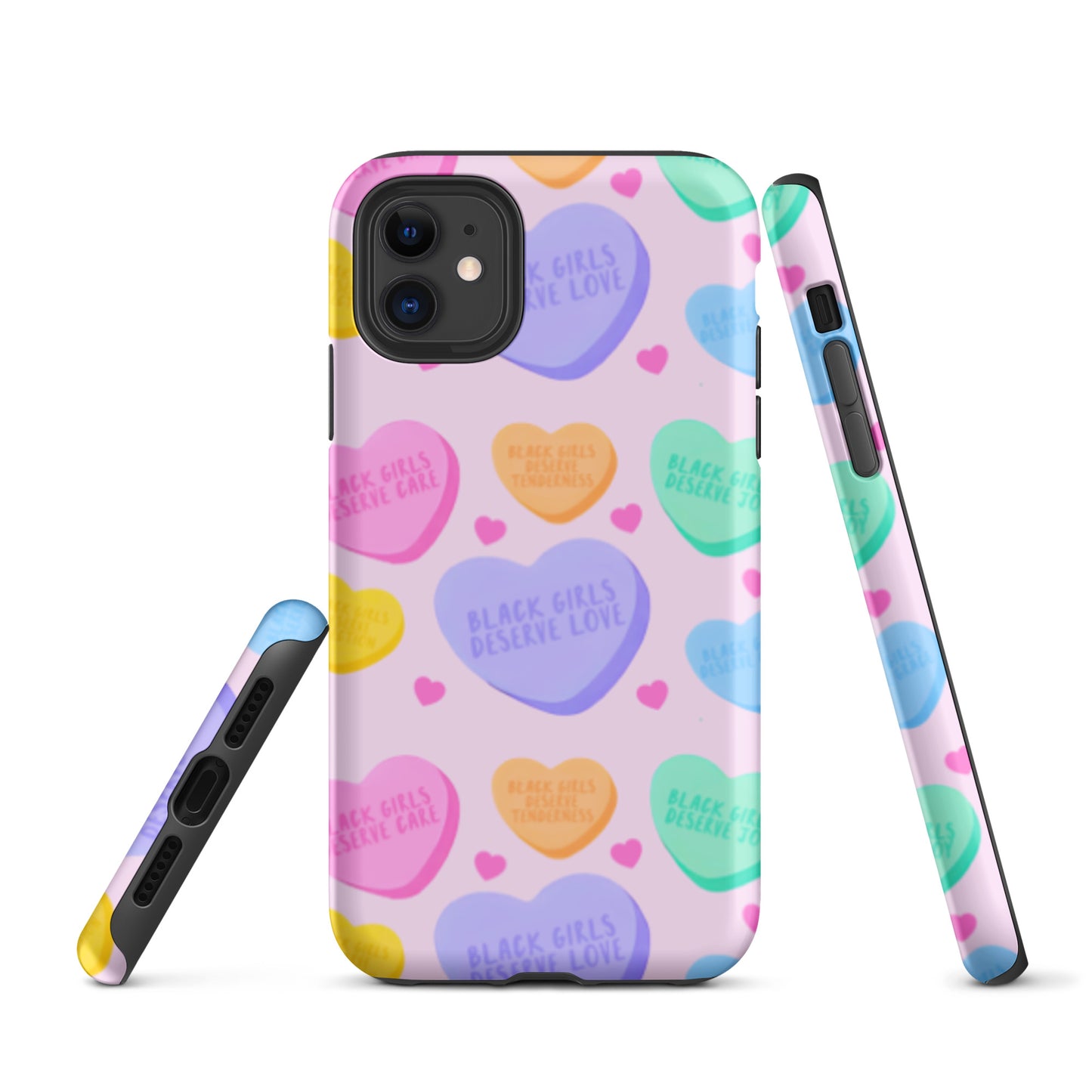 Black Girls Deserve Love! iPhone Case