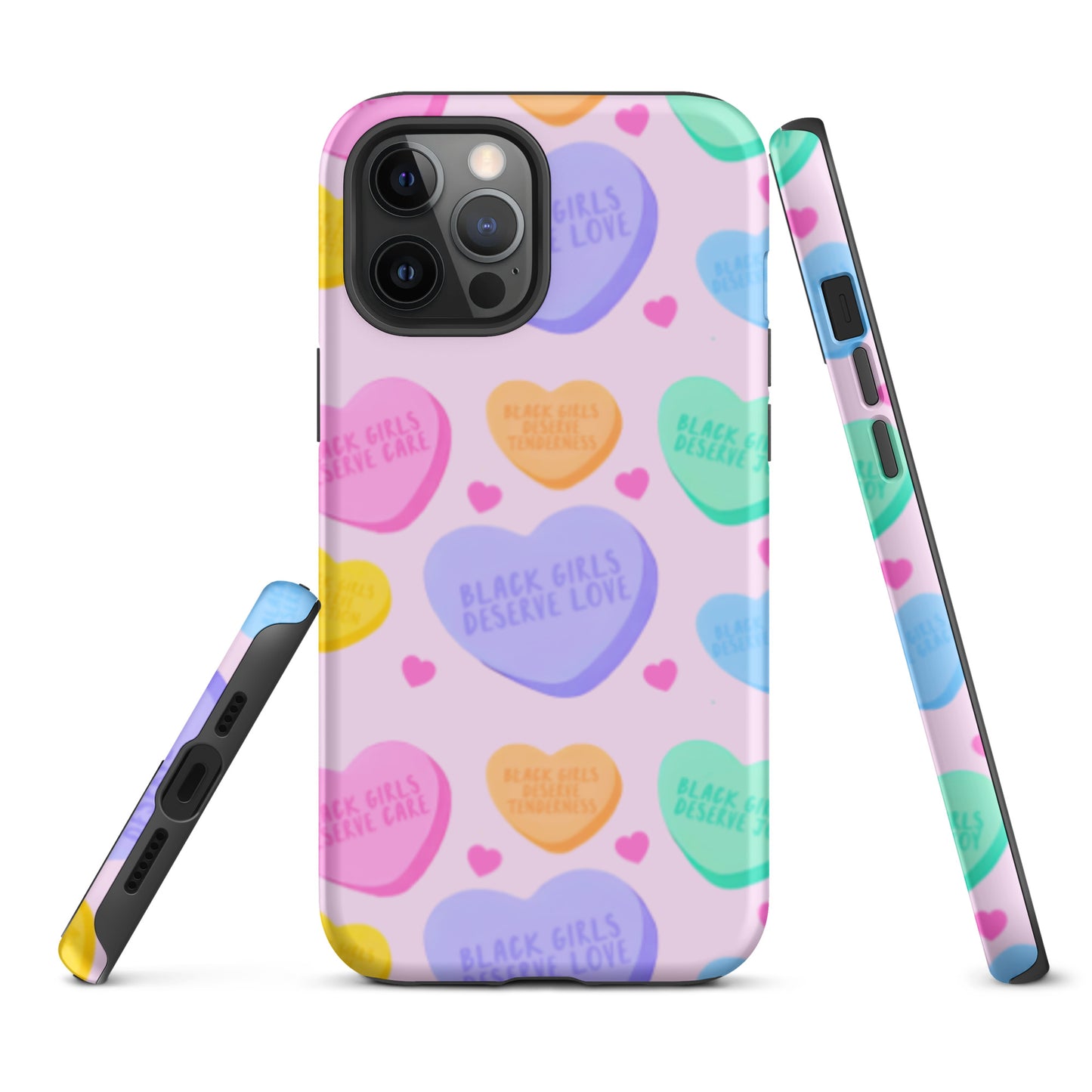 Black Girls Deserve Love! iPhone Case