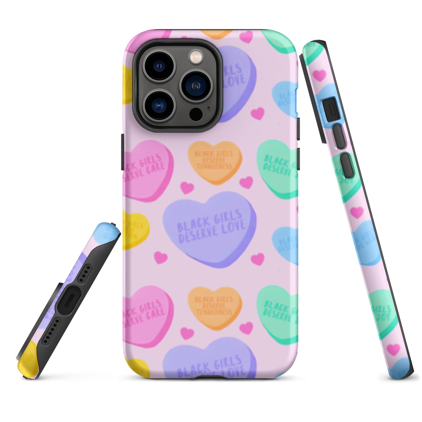 Black Girls Deserve Love! iPhone Case