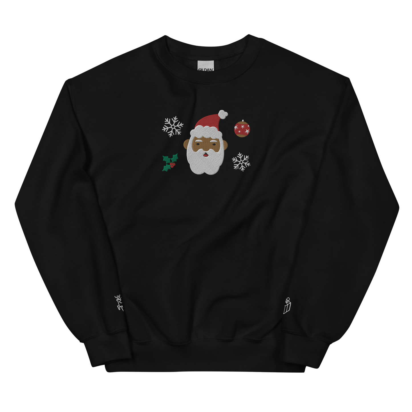 Black Santa Sweatshirt | Version 1