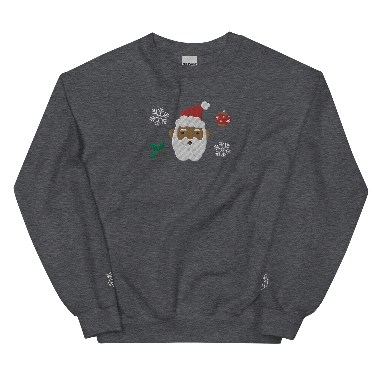 Black Santa Sweatshirt | Version 1