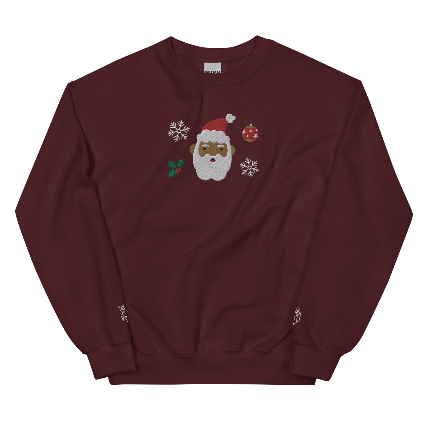 Black Santa Sweatshirt | Version 1