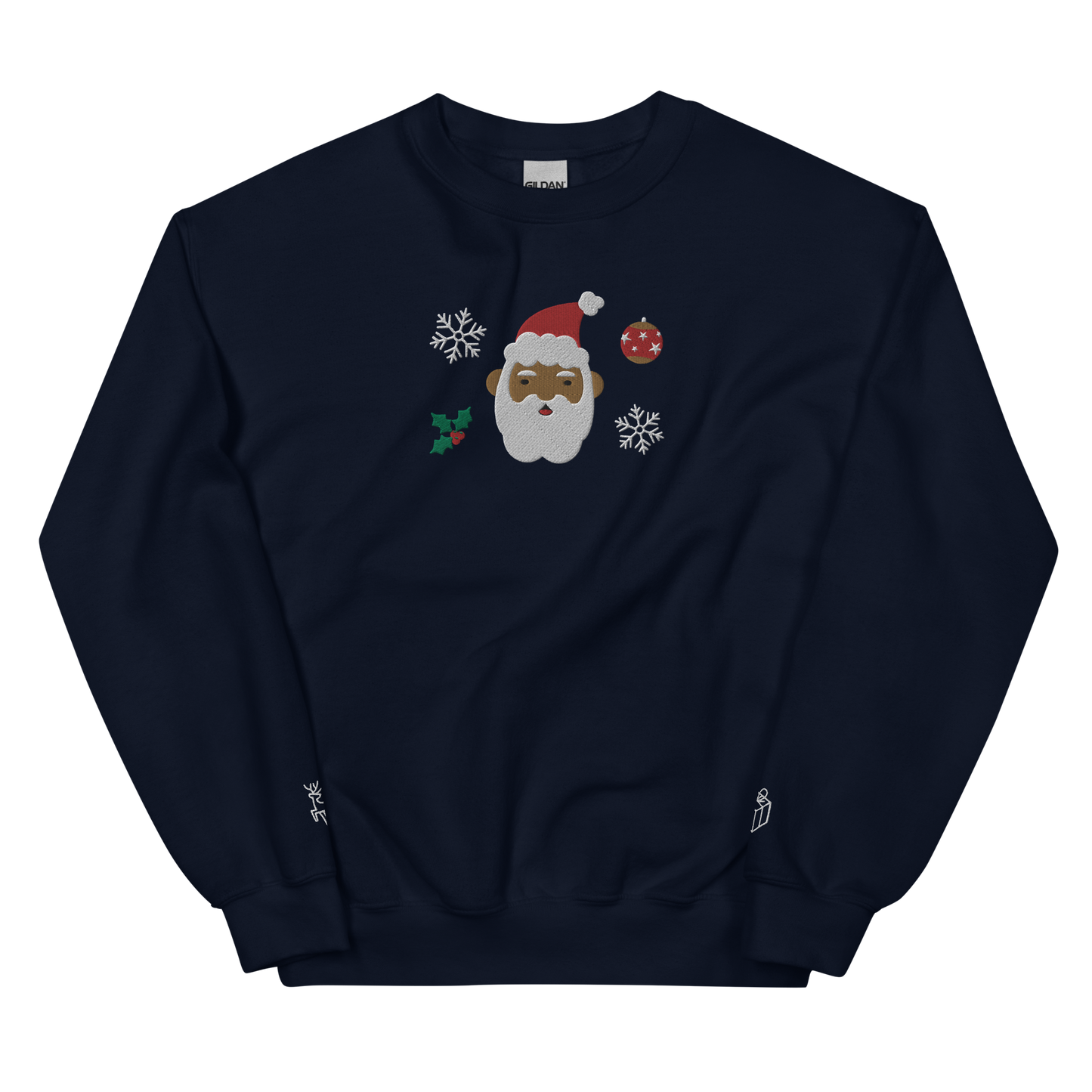 Black Santa Sweatshirt | Version 1