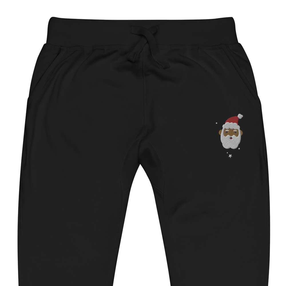 Black Santa Joggers