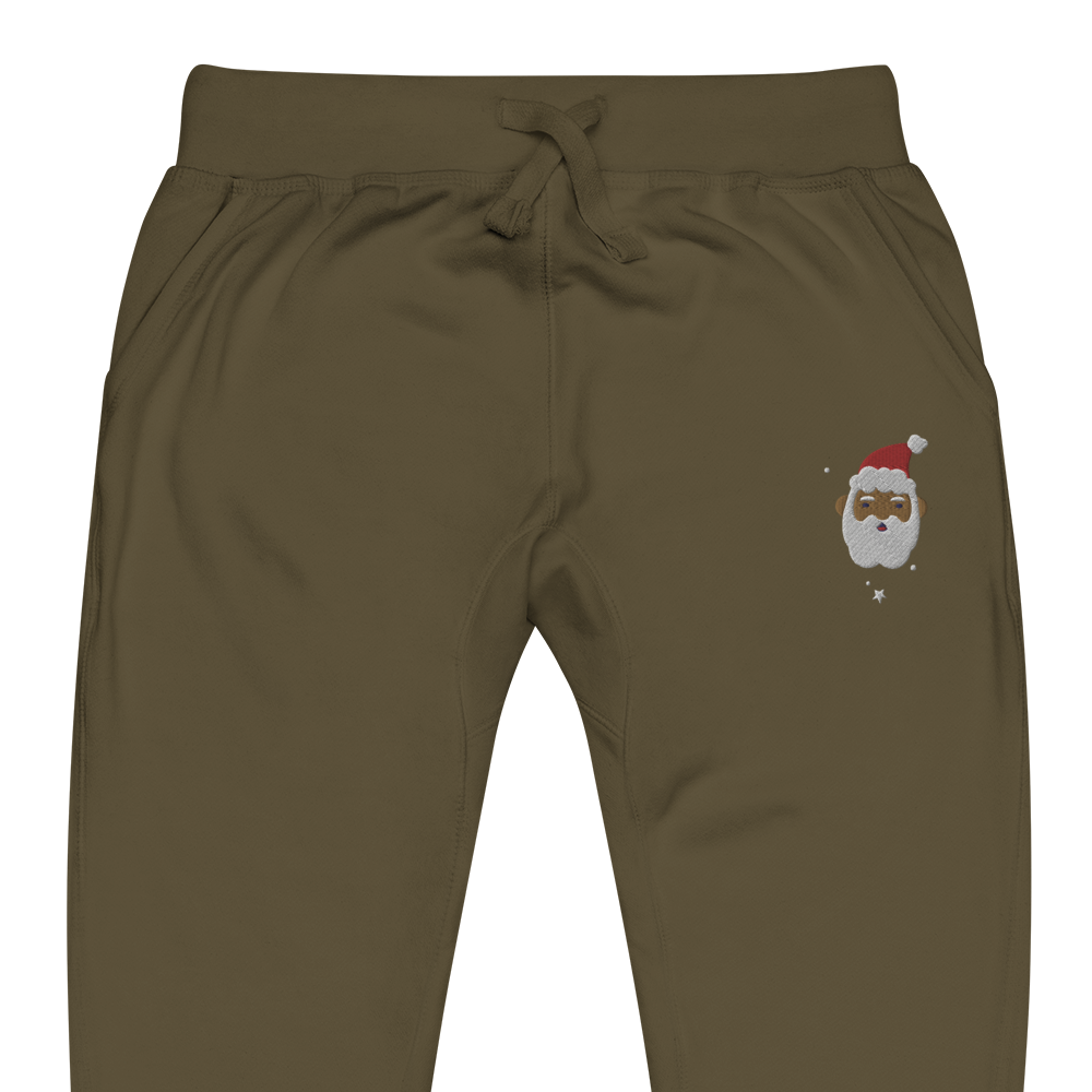 Black Santa Joggers
