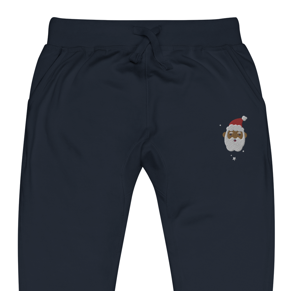 Black Santa Joggers