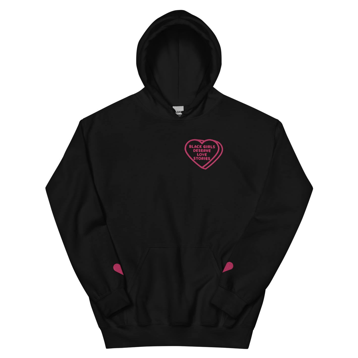 Black Girls Deserve Love Stories! Unisex Hoodie