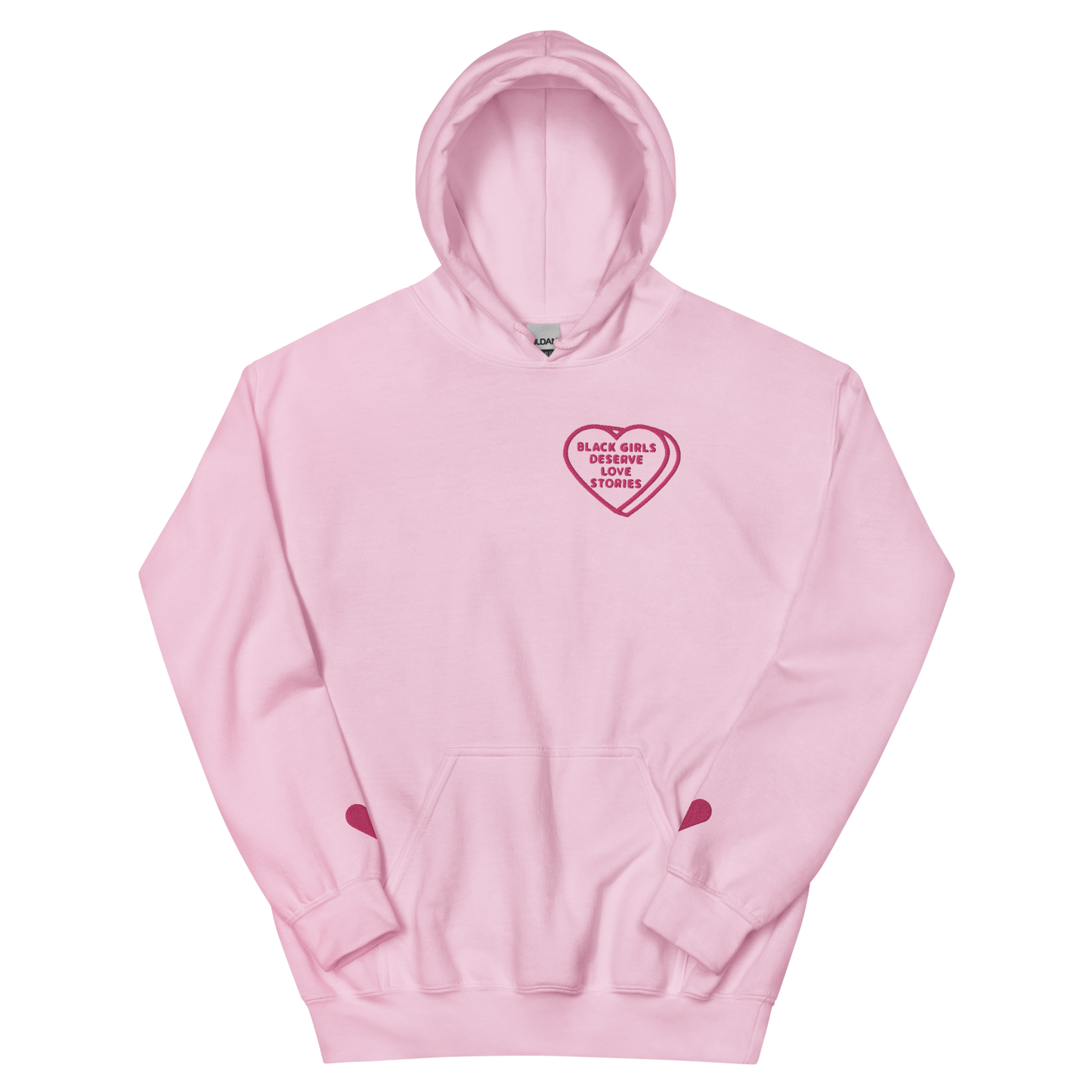 Black Girls Deserve Love Stories! Unisex Hoodie