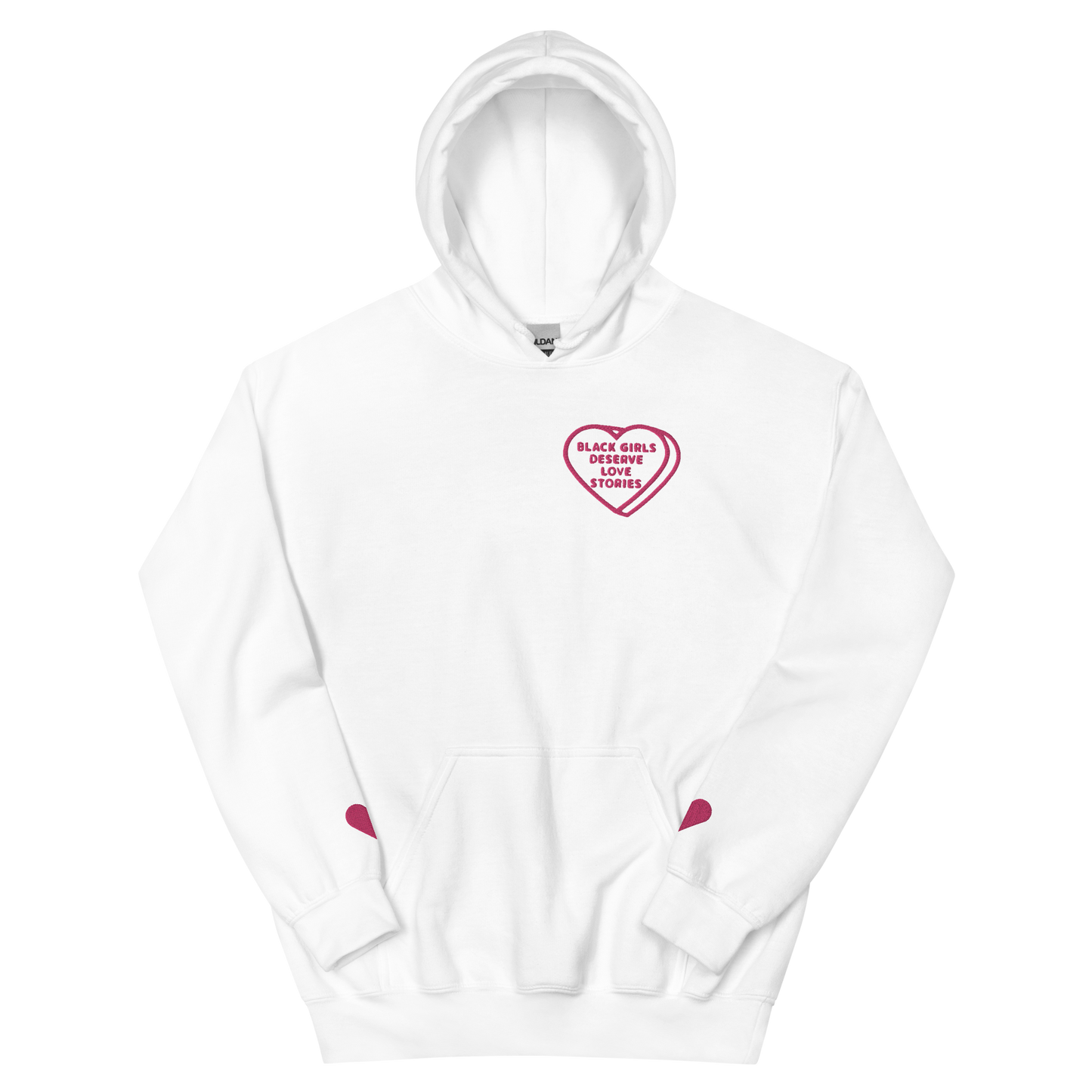 Black Girls Deserve Love Stories! Unisex Hoodie
