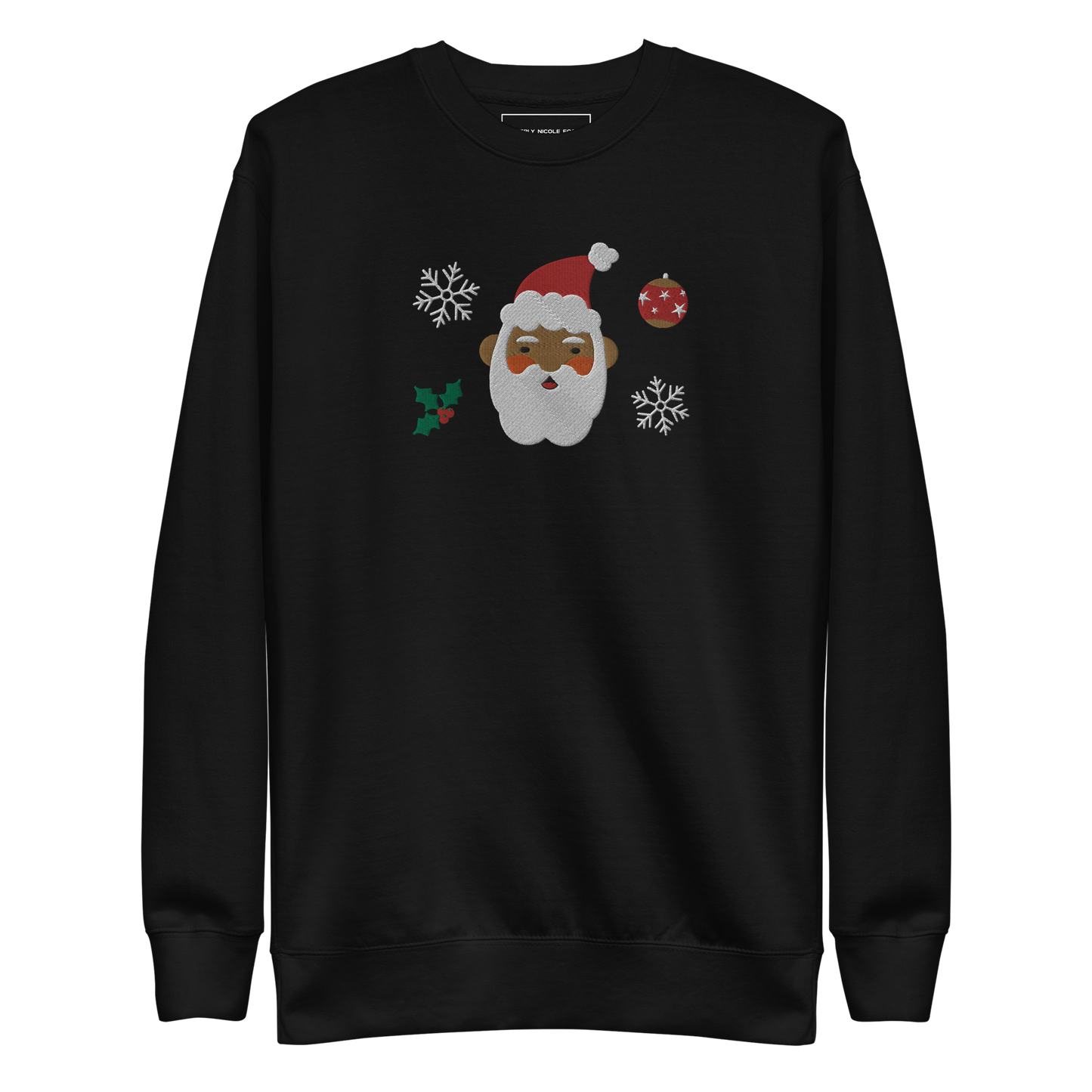 Black Santa Sweatshirt | Version 2