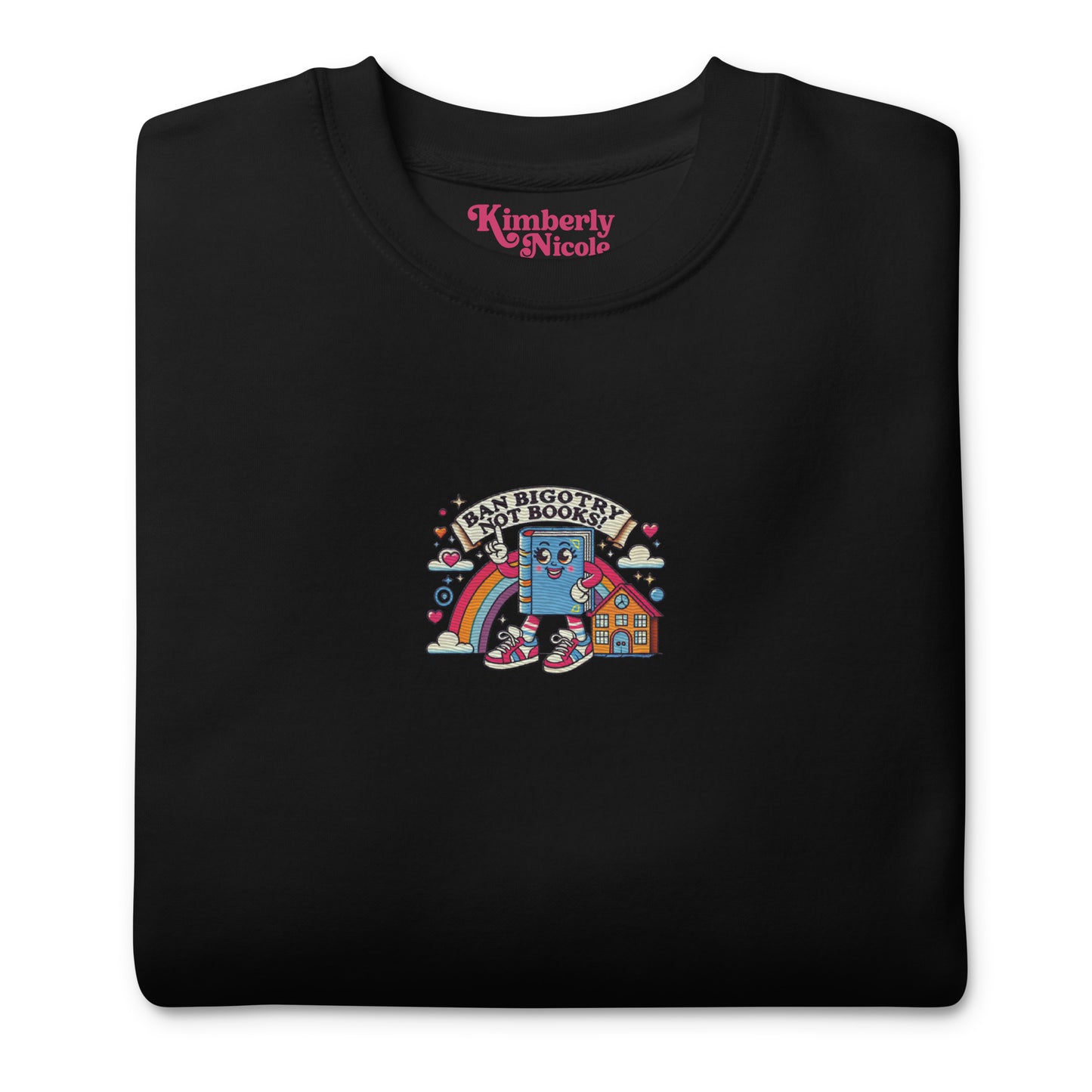 Ban Bigotry V2 Embroidered Crewneck