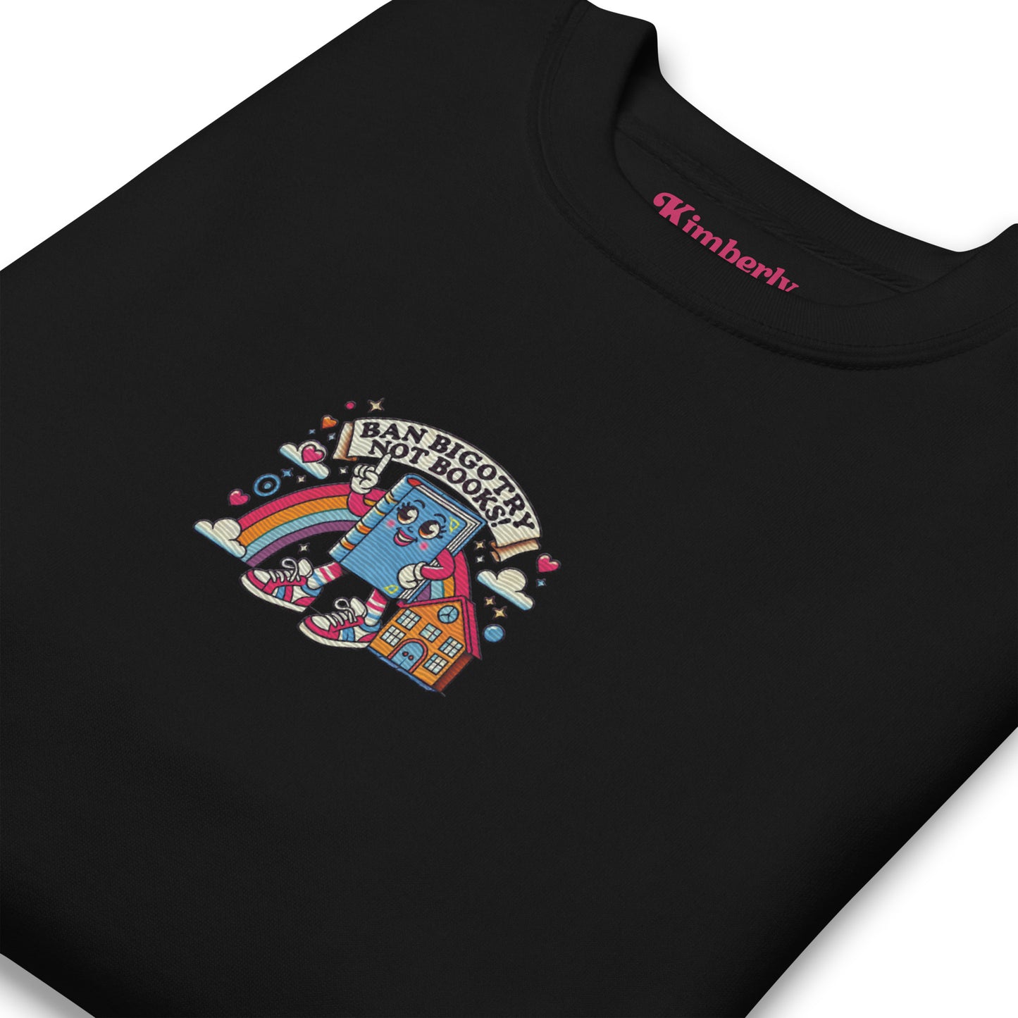 Ban Bigotry V2 Embroidered Crewneck