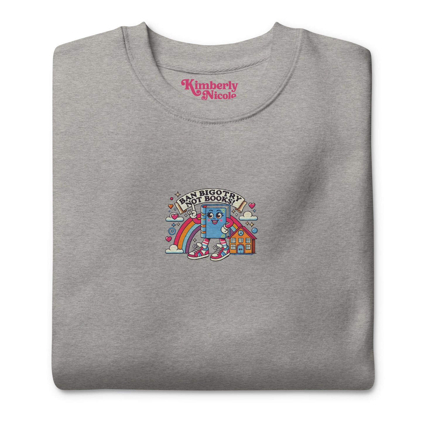 Ban Bigotry V2 Embroidered Crewneck
