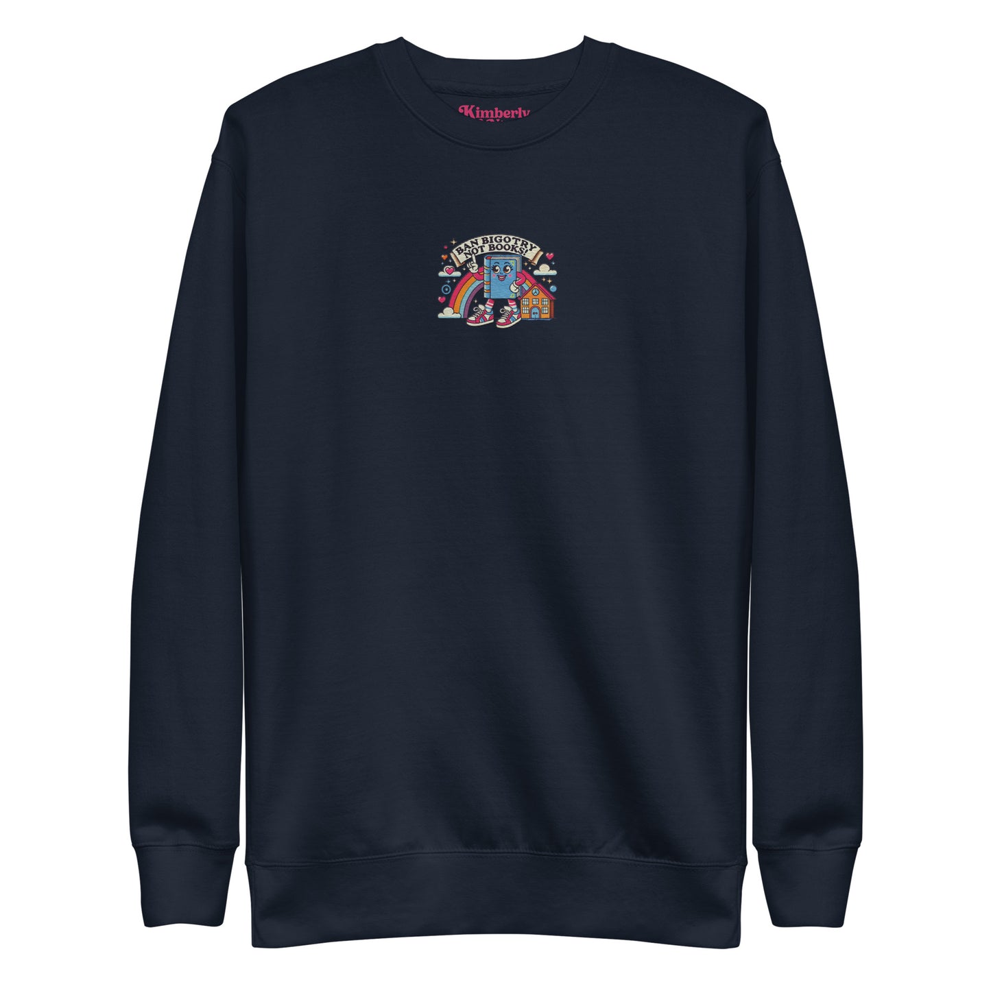 Ban Bigotry V2 Embroidered Crewneck