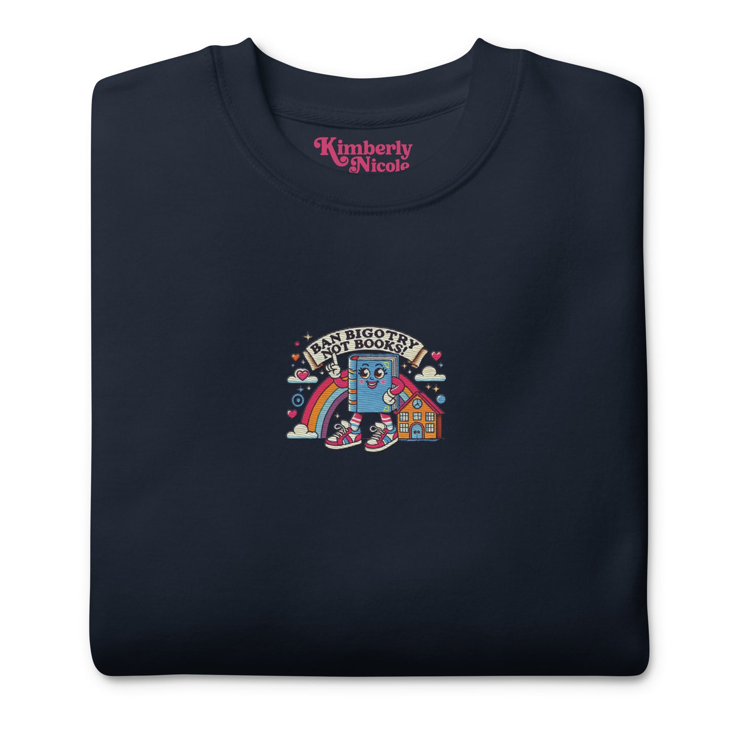 Ban Bigotry V2 Embroidered Crewneck