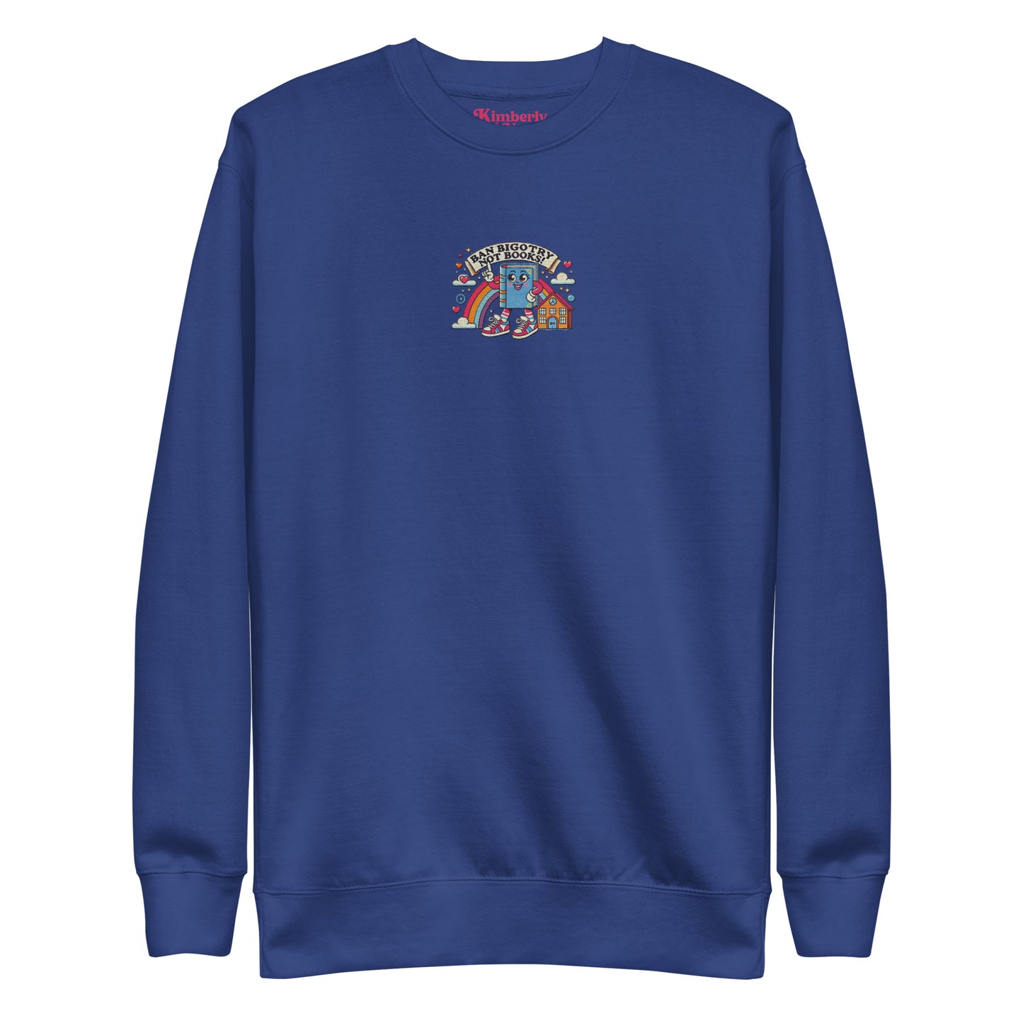 Ban Bigotry V2 Embroidered Crewneck