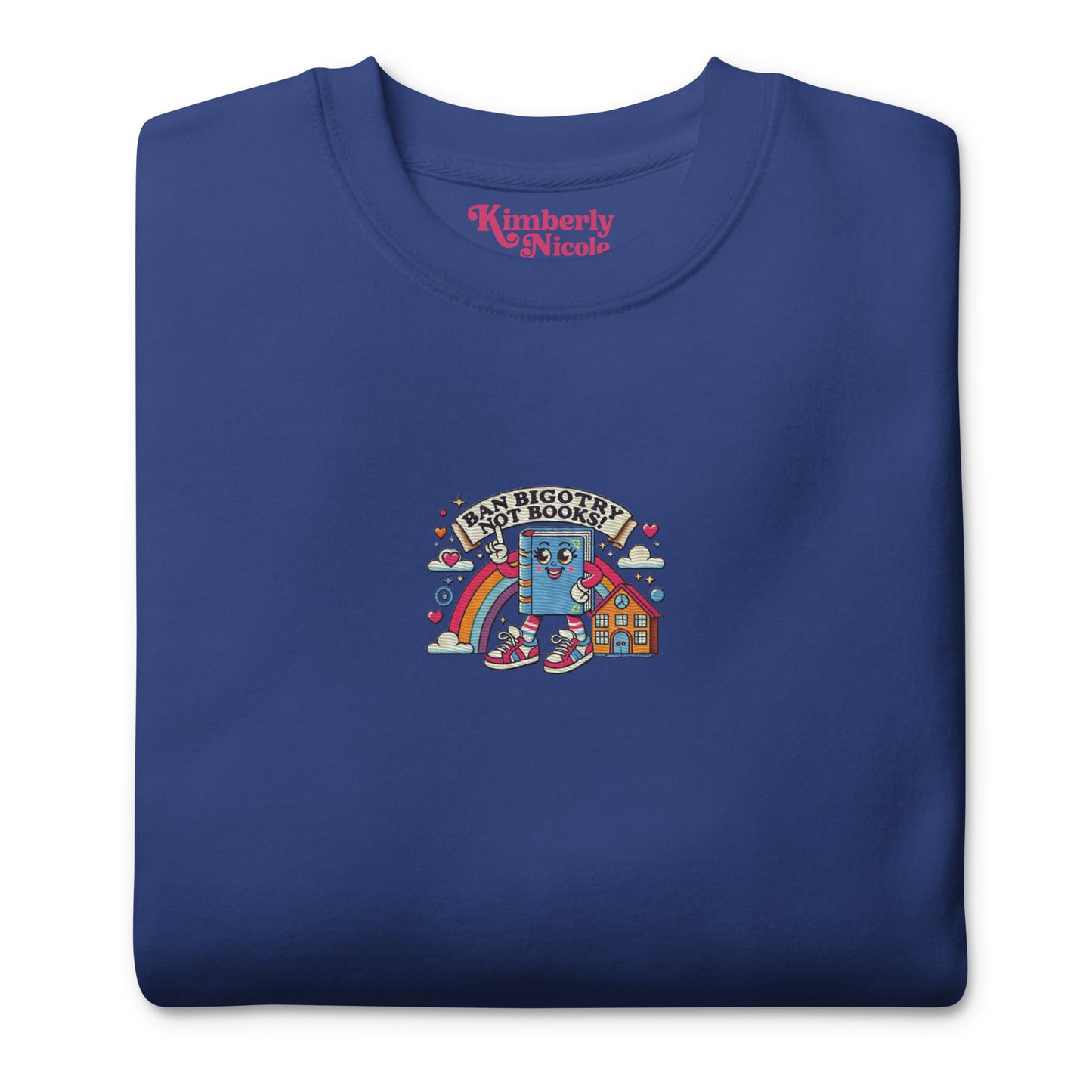 Ban Bigotry V2 Embroidered Crewneck