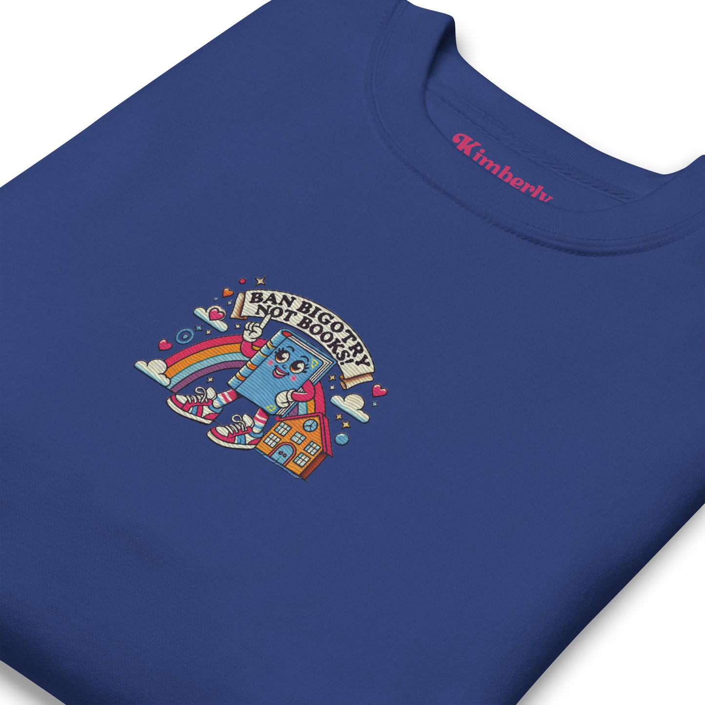 Ban Bigotry V2 Embroidered Crewneck