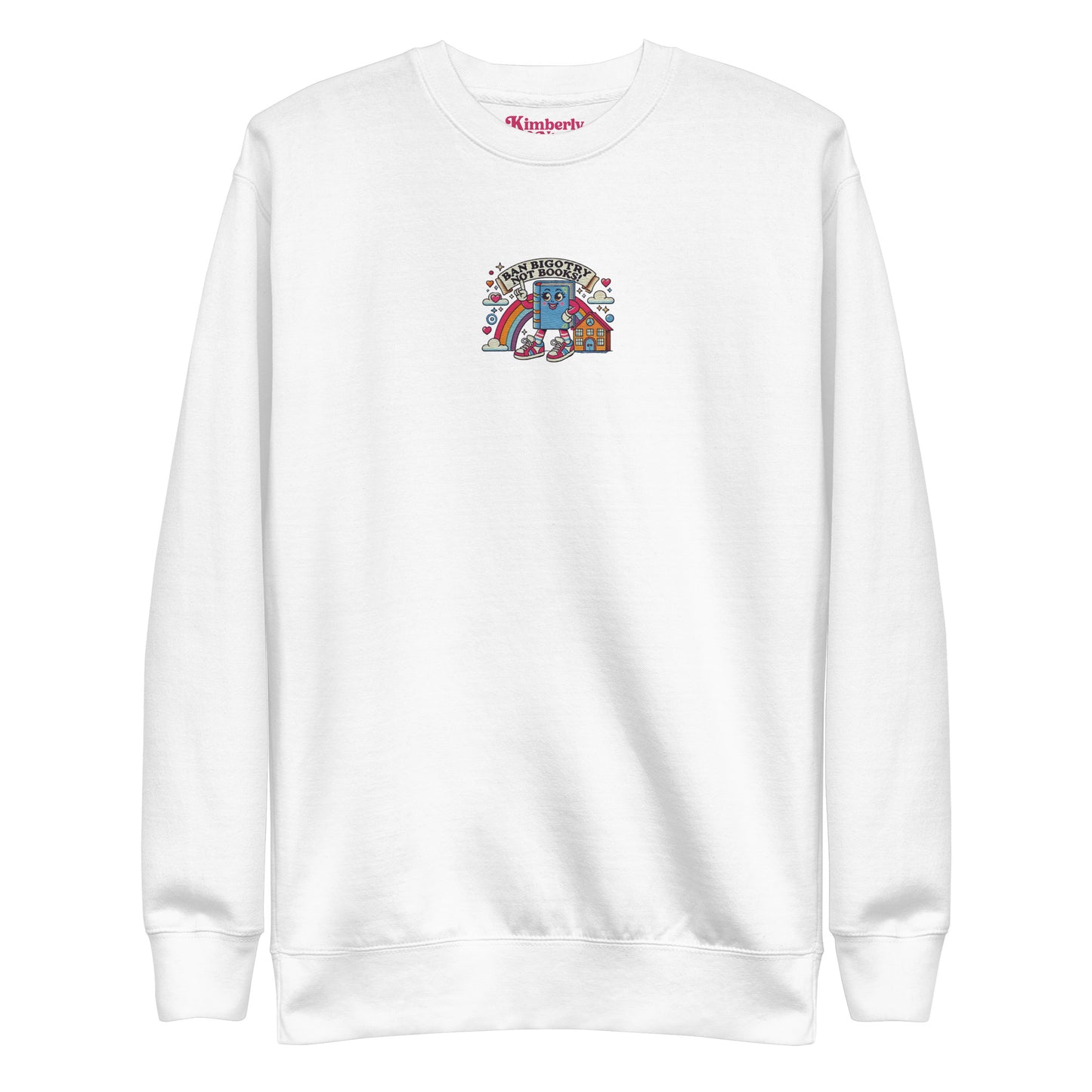 Ban Bigotry V2 Embroidered Crewneck