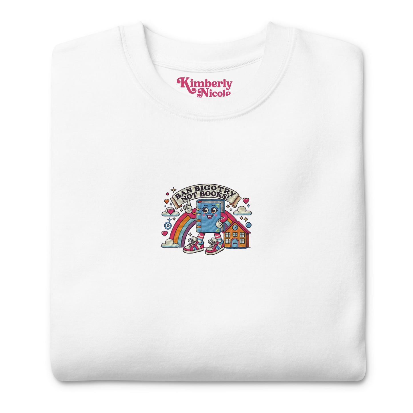 Ban Bigotry V2 Embroidered Crewneck