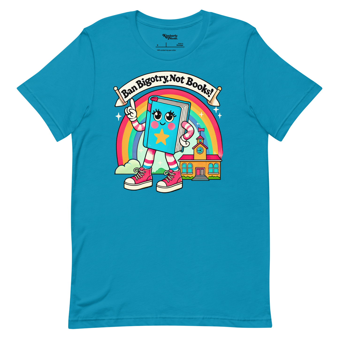 Ban Bigotry, Not Books Unisex Tee