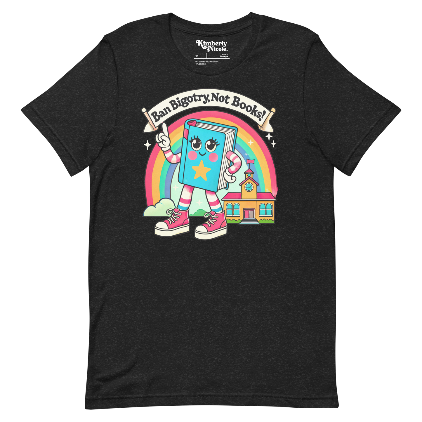 Ban Bigotry, Not Books Unisex Tee