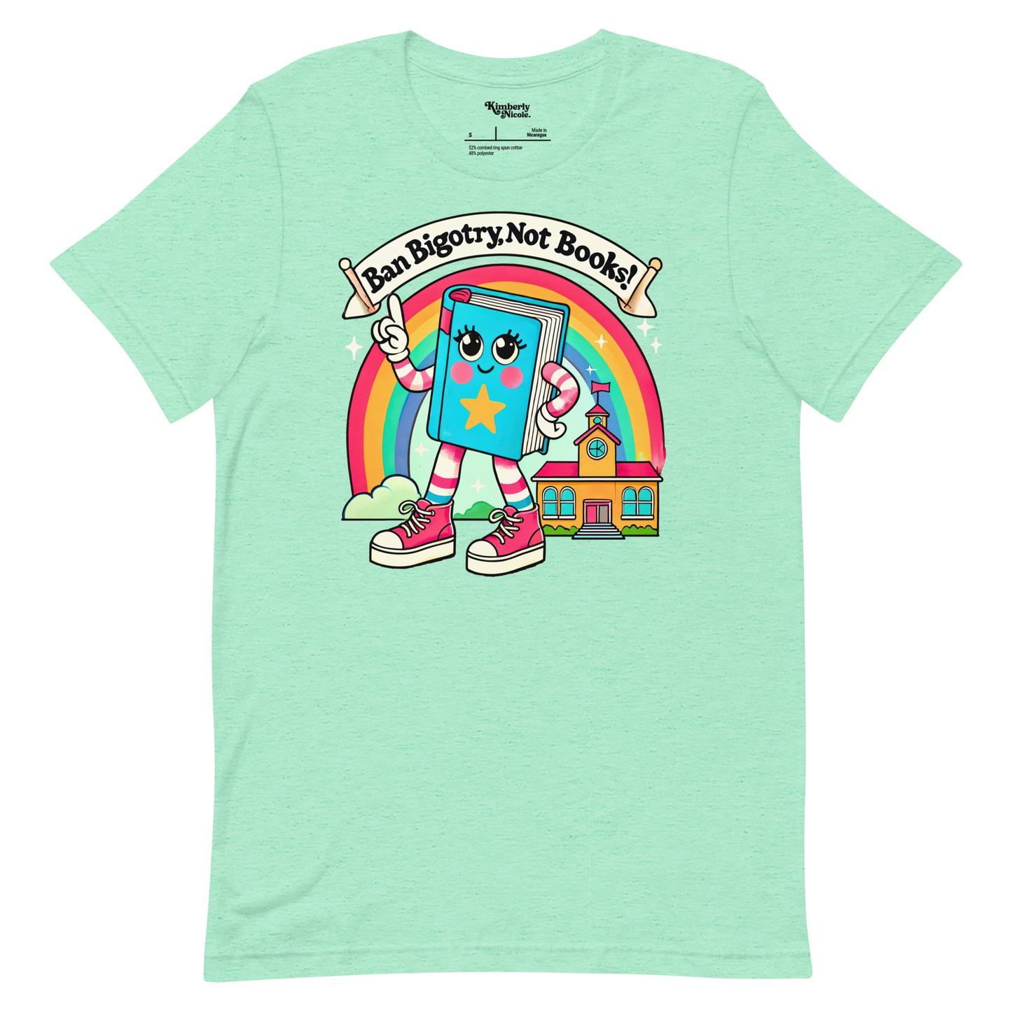 Ban Bigotry, Not Books Unisex Tee