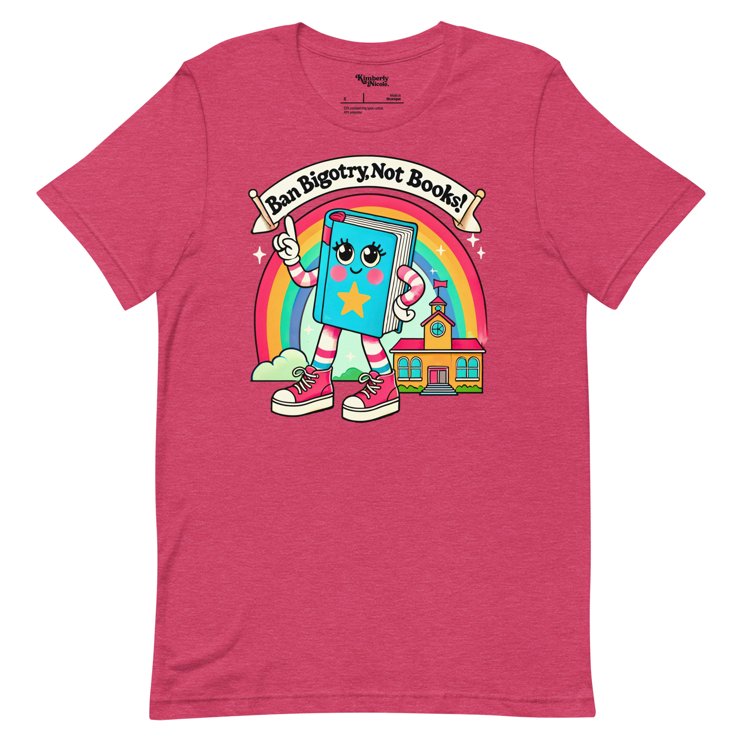 Ban Bigotry, Not Books Unisex Tee