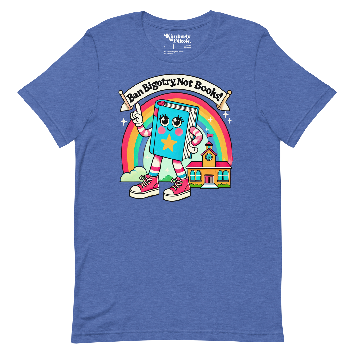 Ban Bigotry, Not Books Unisex Tee
