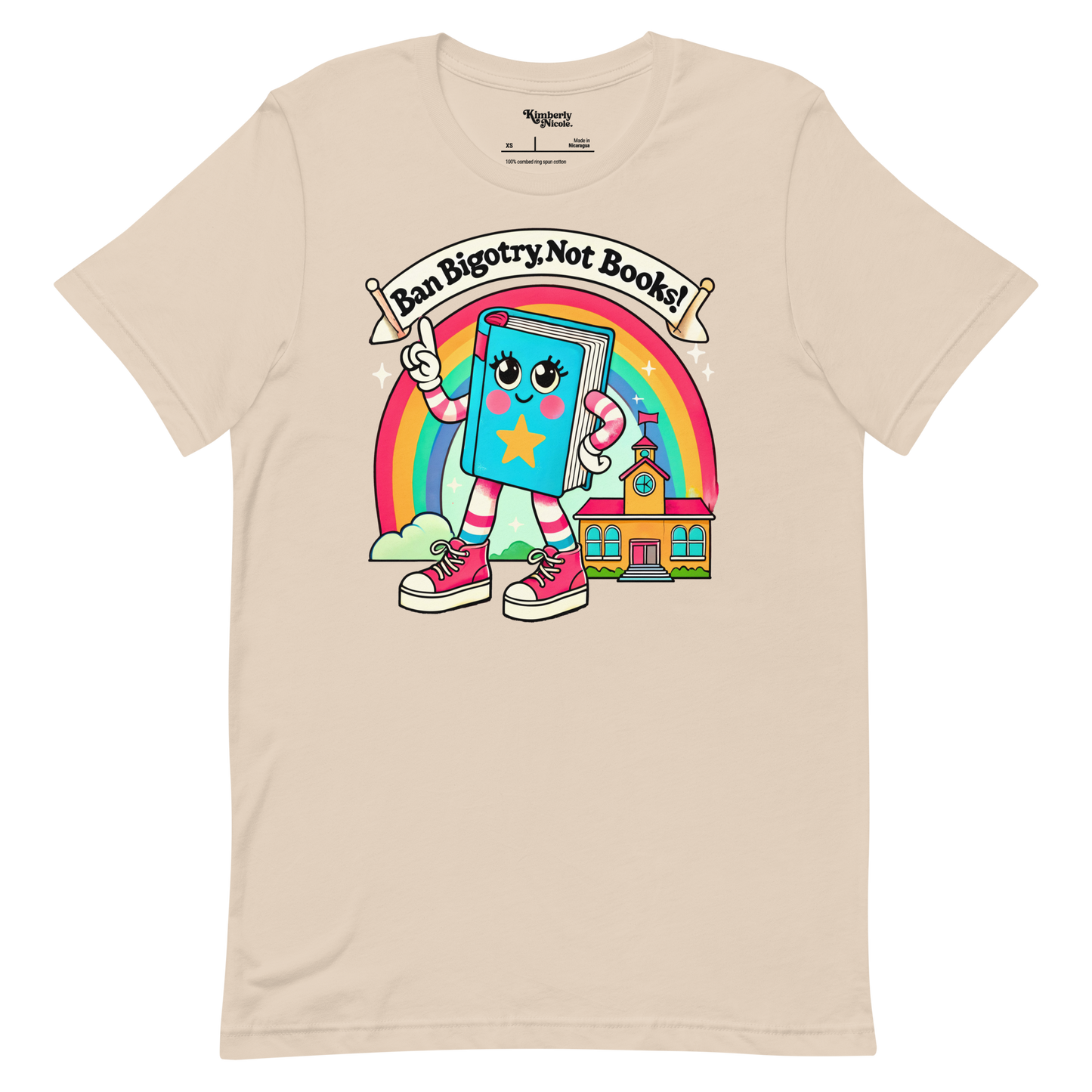 Ban Bigotry, Not Books Unisex Tee