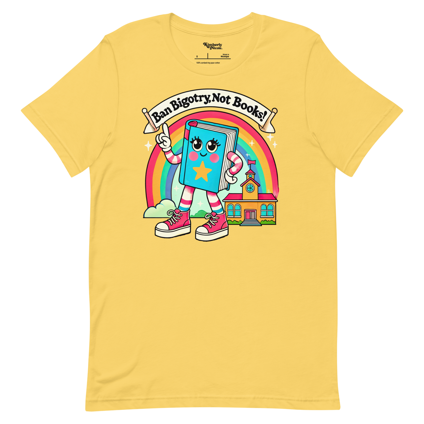 Ban Bigotry, Not Books Unisex Tee