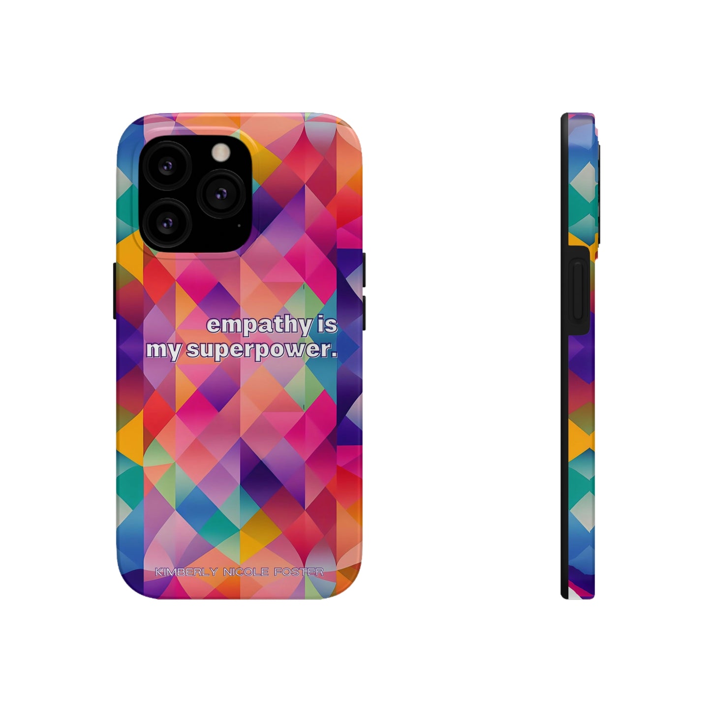 Empathy is my superpower. iPhone case