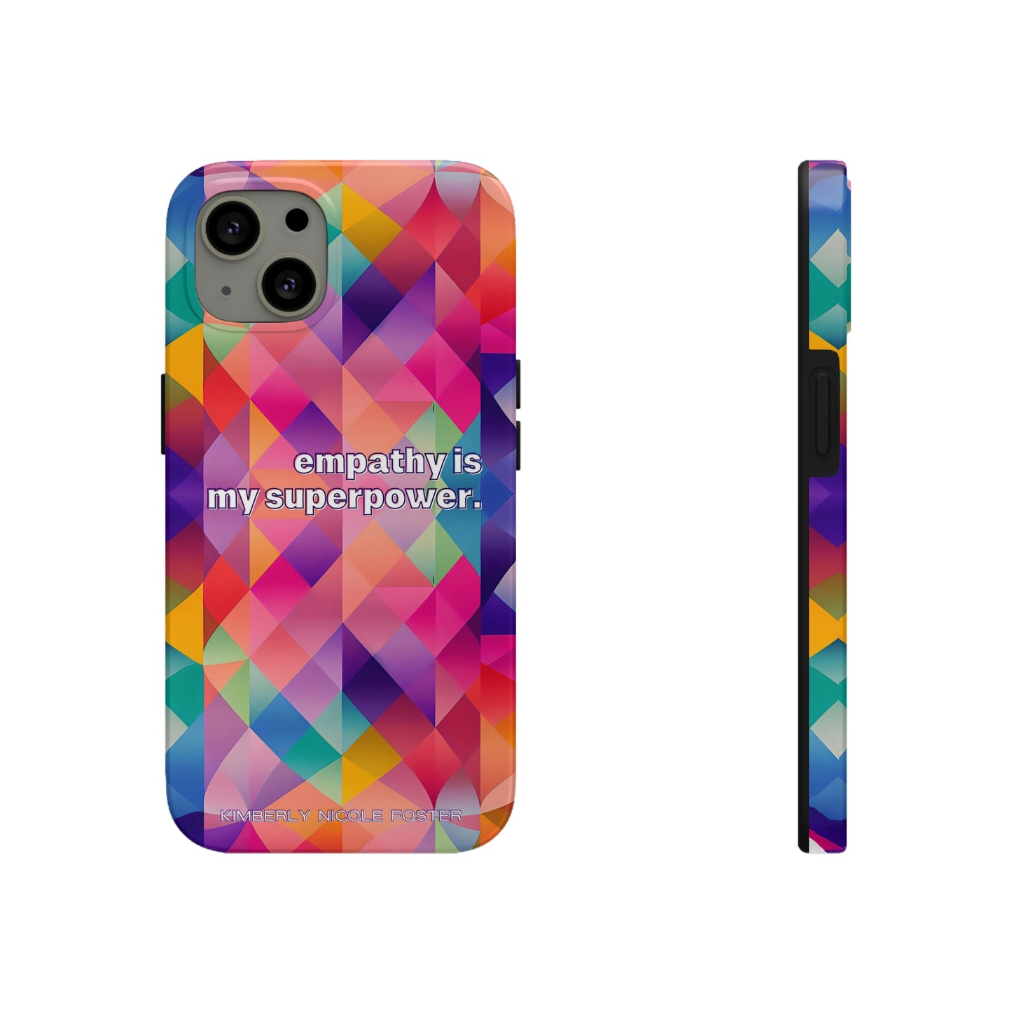 Empathy is my superpower. iPhone case