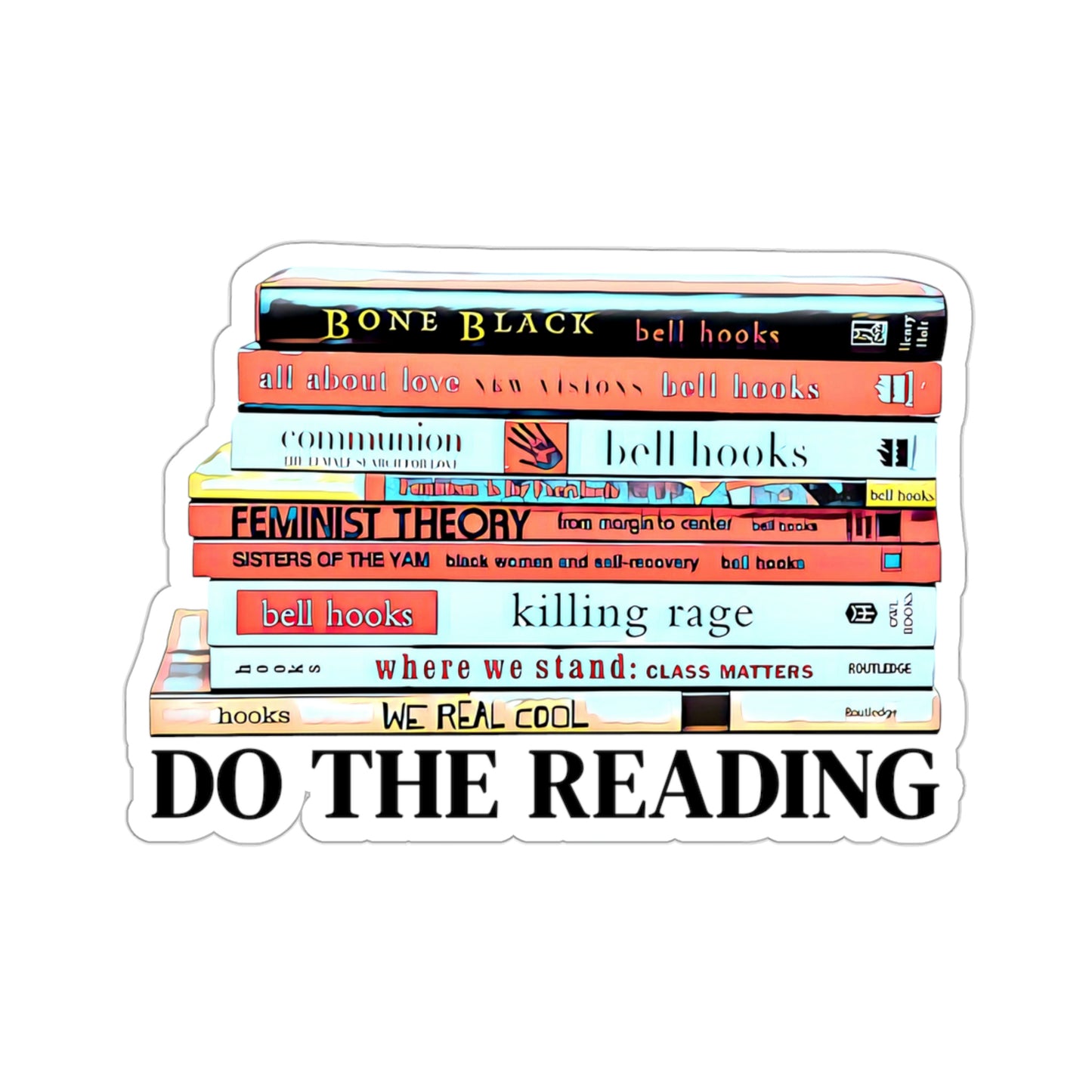 DO THE READING Sticker