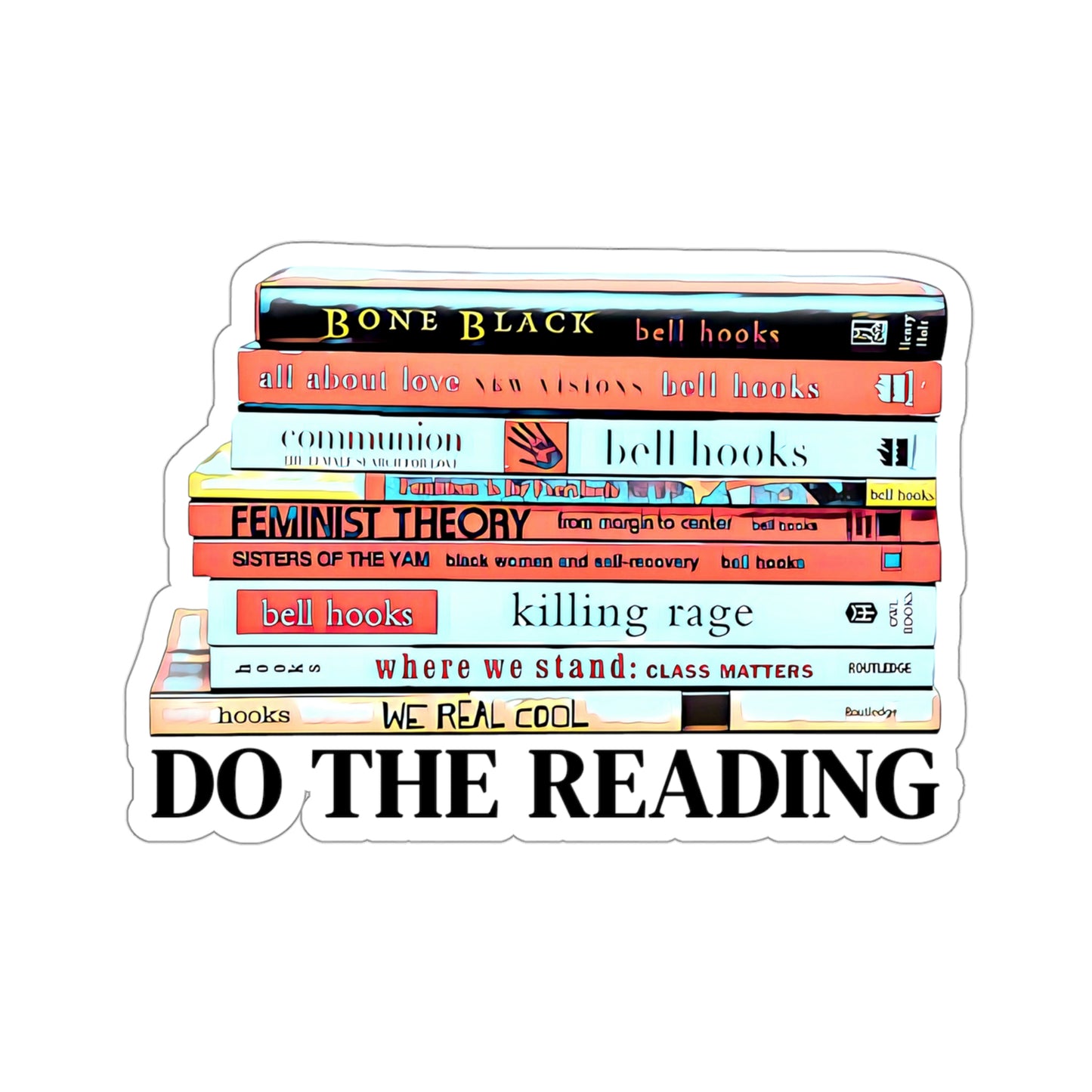 DO THE READING Sticker