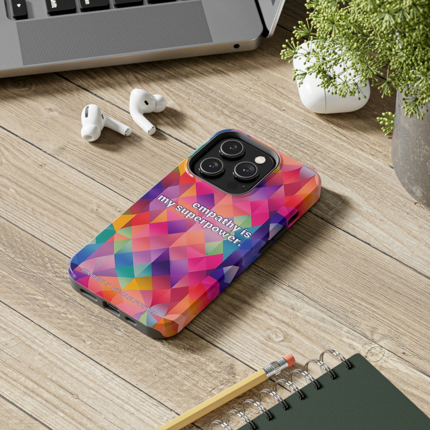 Empathy is my superpower. iPhone case