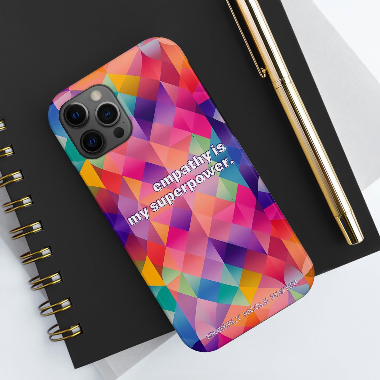 Empathy is my superpower. iPhone case