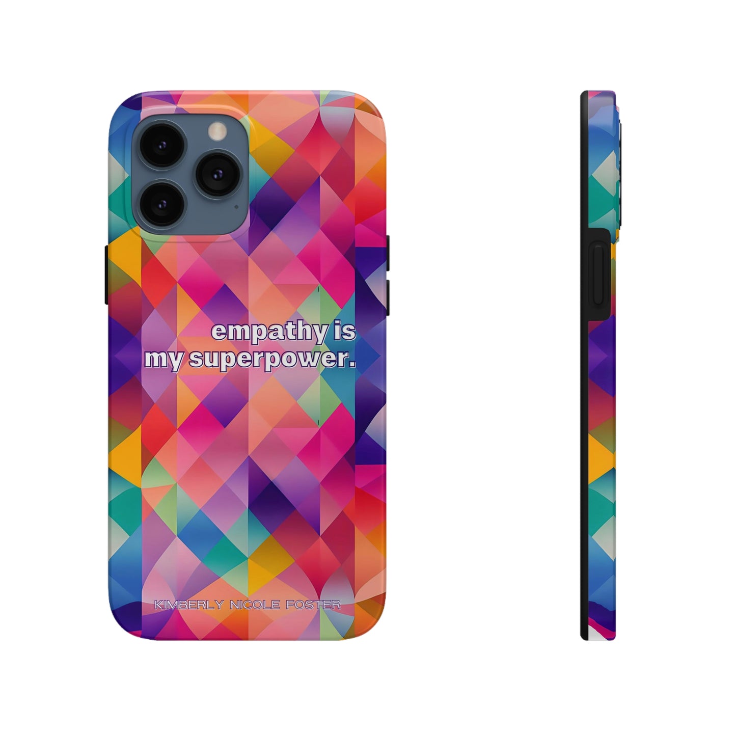 Empathy is my superpower. iPhone case