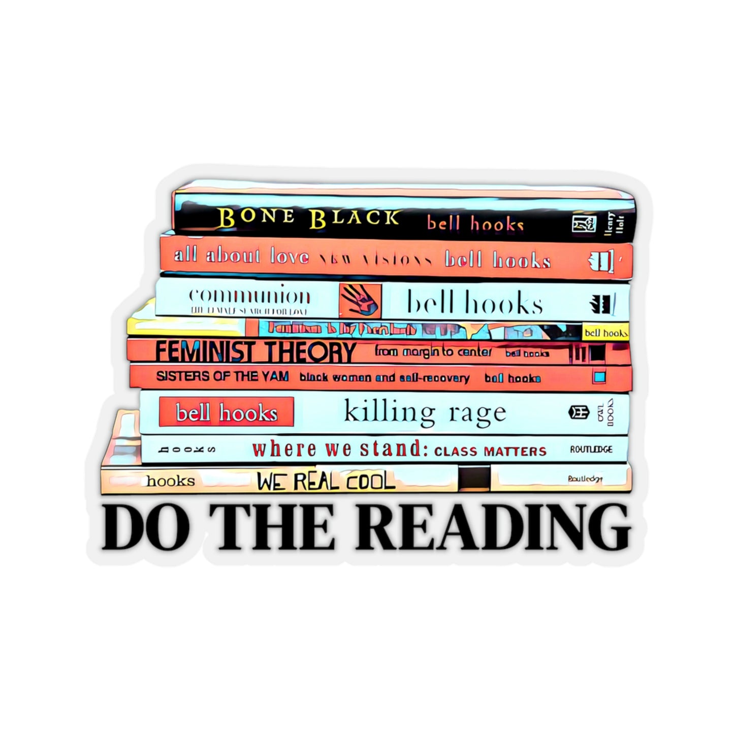 DO THE READING Sticker